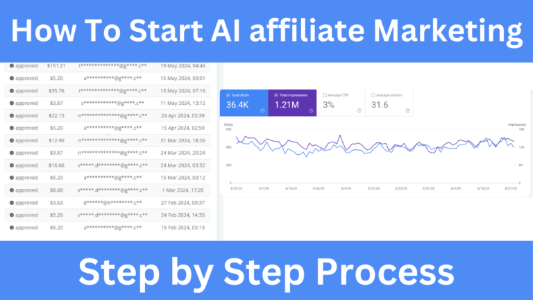 How To Start AI Affiliate Marketing Free Full Course